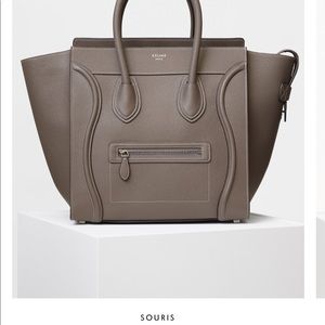 CELINE AUTHENTIC micro luggage bag